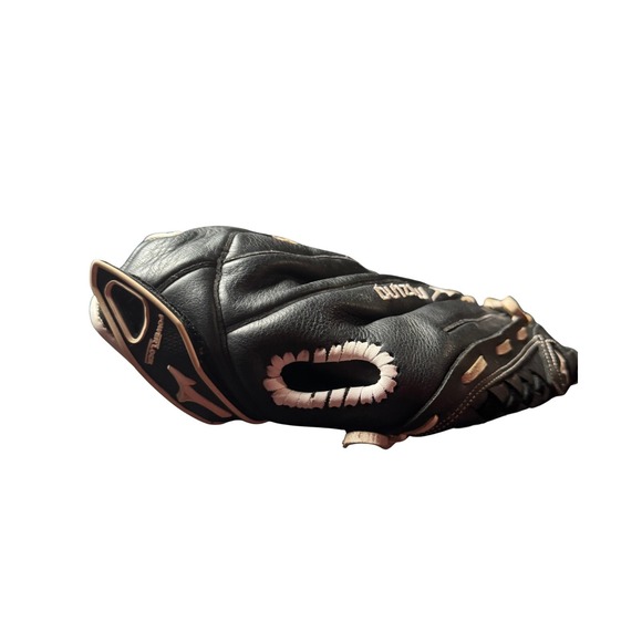 Mizuno Prospect Select 12 inch Fastpitch Softball Glove GPSL1200F3 Black Leather - Picture 2 of 3
